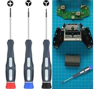 Screwdriver Kit Compatible with Nintendo Switch, Magnetic Tri Winged Screwdriver Y0 Y00 PH00 Y Shaped Tip & Cross Shaped Wing Screwdrivers Compatible with Nintendo Switch Console Joy Con Controller