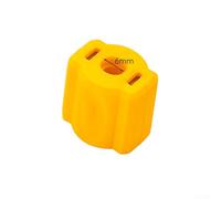 Screwdriver Magnetizer Ring For 4.5 To 6.5mm Shank Electric Batch Head Rubber Magnetic Tool With Demagnetizer Function For Home Repair And Workshop Use In Black Color Small Size(Yellow)