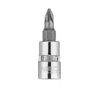 Screwdriver Point PZ1 on Attachment 1/4, Short, 37 10-319
