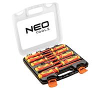 04-142 Set: screwdriver insulated Phillips, flat 1kVAC 9pcs. NEO TOOLS