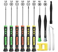 Screwdriver Set, 12 Pcs Small Torx Screwdriver Set with Flathead Phillips Pentalobe Screwdriver In Different Sizes for iPhone PC Laptop Eyeglass Jewelry Watch