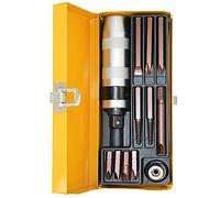 Screwdriver Set, 12pcs Impact Screwdriver Set, Decapitation Extractor Manual Reversible Impact Screw Driver Kit, Portable Rusty and Frozen Screw Removal Tool for Screws