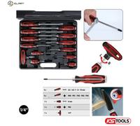 KS Tools 151.1150 Ergotorquemax Hammer Cap Screwdriver Set, 13 Pcs