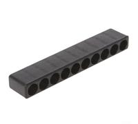 Screwdriver Set 4-Piece Set of 10-Hole Hexagonal Handle Bit Storage Strips (2 Each in Black and Red) Screw Driver Set Kit,Juego De Destornilladores,Magnetic Screwdriver Set