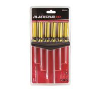Screwdriver Set 6 Piece Steel Slotted & Crosspoint with Hanging Rack - SD250
