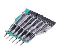 Screwdriver Set, 6Pcs Star Screwdriver Repair Tool Kit Small Screwdriver Set Professional Micro Screwdriver Set for Eyeglass, Watch, Computer, Laptop, Phone