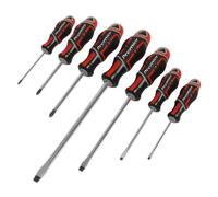 Screwdriver Set 7pc GripMAX® - Red - Sealey AK4321 New