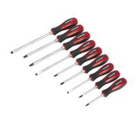 Screwdriver Set 9pc Hammer-Thru - Sealey AK4934 New