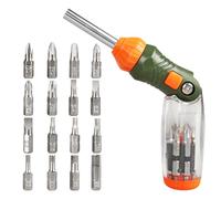 Screwdriver Set | Magnetic Ratchet Screwdriver, Hand Tools with Precision Rachet Extension Striker for Electricians Portable Pocket
