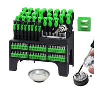 Screwdriver Set - Robust Storage Case | Precision Screwdriver Set with Magnetic Properties - For Home Repairs Industrial Manufacturing Second-Hand Repair Engineers Machines