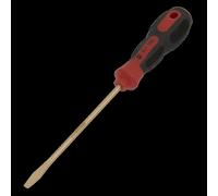 Sealey Non Sparking Slotted Screwdriver 4mm 100mm