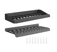 Screwdriver Storage, Robust Iron Screwdriver Holder for the Wall, Space-Saving Tool Organiser Holder for Student Room, Living Room, Workshop, Repair Workshop, Garage