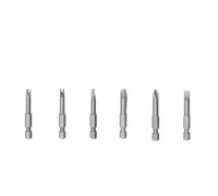 Screwdriver Y U Shaped Triangle Screwdriver Magnetic Bit 1/4in Inner Cross Three Points Screw Driver Security Tip(Screw Bit U Shape)