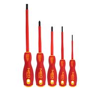 Screwdriver 1000V 04-220/Set of 5 Single