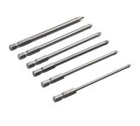 Screwdrivers Made Easy Get Your Hands on a Pack of Six Long (100mm) Magnetized Hex Bits Today