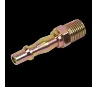 Sealey Air Line Adaptor Male 1/4" BSP Pack of 5