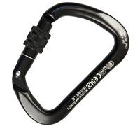 Kong Italy Aluminium X-large Screwed Snap Hook Black