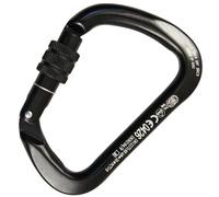 Kong Italy Aluminium X-large Screwed Snap Hook Black