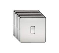 Screwless 10AX 1G 2-Way Switch - Polished Chrome