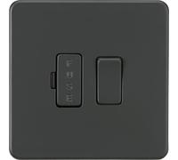 Screwless 13A Switched Fused Spur Unit with Neon