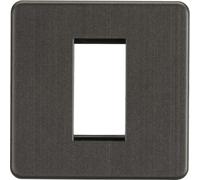 Screwless 1G Modular Faceplate