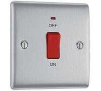 Screwless Flatplate Black Nickel Single Master Telephone Socket FBNBTM1-01