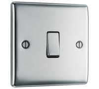 Screwless Flatplate Brushed Steel Double Intelligent Led Dimmer Switch 2-Way Push On/Off FBS82-01