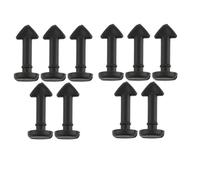 Screws Accessories 10Pcs Plastic Car Engine Trim Plate Screw Fastener For Citroen For Picasso For Peugeot 307 Rivet Clip Interior Accessories
