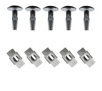Screws Accessories 10PCS/SET Car Engine Undertray Fasteners Shield Clips Screws Clamp Cover Clip For Peugeot 207 2007-2022 2021 2020 2019 2018 2017 2016 2015