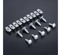 Screws Accessories 10PCS Universal Auto Car Clips Engine Gearbox Lower Plate Screw Clamp Clip For Citroen C5 For C-Quatre For Sega For Peugeot Fastener