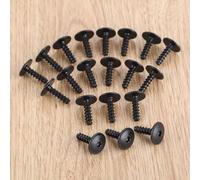 Screws Accessories 20Pcs Car Engine Cover Wheel Arch Inner Liner Mud Flaps Fender Splash Guard Torx Screws Self Tapping For Audi