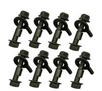 Screws Accessories 8PCS Nuts&Bolts 12mm 10.9 Level Screw Camber Bolt Car Wheel Alignment Arc Eccentric Adjustment Repair Tools