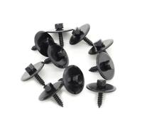 Screws Accessories Car Screws 4.8mm Dia Head Metal Retainer Sheet Shield Undercar 10pcs/Set Clips Fastener For Benz For 350SD 350SDL 380SE 380SEC 380SEL 400E