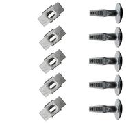Screws Accessories For Peugeot 407 2004-2022 2021 2020 2019 2018 2017 2016 2015 10PCS/SET Car Engine Undertray Fasteners Shield Clips Screws Clamp Cover Clip