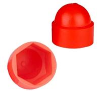 Screws Bolt Covers Caps,10/20/30Pcs M30 Plastic Hexagonal Nut Protection Caps for Bolts(Red,M30*45 * 60(30Pcs))