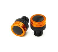 Screws Bolts For Triumph For Trident 660 2021-2022 Motorcycle Rear View Mirror Hole Plug Screw Bolt Caps(Orange,NO LOGO)