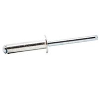 Screws City 3.2mm X 8mm - Pack Of 100 - Iso 15977 - Blind Pop Rivet Dome Head Aluminium/steel Shaft E07A