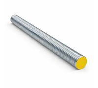 Screws City M8 X 1 Metre (100Cm) - Pack Of 2 - Din 976 - Metric Threaded Rod 8.8 Zinc Steel Fully Threaded Bar Stud - N00B