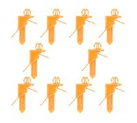 Screws clips part 10Pcs/lot Car Wheelarch Mould Trim Flare Pane Clips For TOYOTA For Prado 120 2002-2009 Auto Fastener