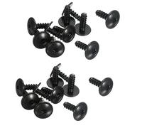Screws clips part 20Pcs Car Mudguard Screws Buckle Engine Cover Wheel Inner Liner Mud Flaps Fender Guard Self Tapping Clip For AUDI