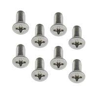 Screws clips part Car Accessories 8 PCS Brake Rotor Mounting Screw For Acura TSX 2004-2012 2011 2010 2009 2008 2007 2006 2005 For ZDX 2010-2012