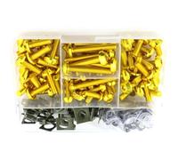 screws Compatible With CBR600RR For CBR1000RR Motorcycle Fairing Bolt Kit Body Fairing Bolt Screw Fastener Clip Screw