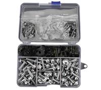 Screws Cowls Set Compatible With CBR600 For CBR400 For CBR900 The Motorcycle Fairing Bolts Screws Kit Nut Clips Aluminum Screw Connection Bolts Decoration