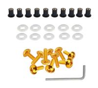 Screws For ZX6R ZX10R ZX9R ZX14R ZX250R ZX600R ZX650R Motorcycle Bodywork Fairing Windshield Mount Wellnuts Bolts 5mm Motorbike Fasteners Screws