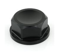 Screws Nuts Motorcycle Steering Stem Nut Fit For YZF-R6 1999-2020 FZ8 2011-2014 MT-09 2022(Black)