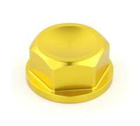 Screws Nuts Motorcycle Steering Stem Nut Fit For YZF-R6 1999-2020 FZ8 2011-2014 MT-09 2022(GOLD)
