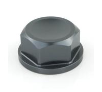 Screws Nuts Motorcycle Steering Stem Nut Fit For YZF-R6 1999-2020 FZ8 2011-2014 MT-09 2022(Titanium)