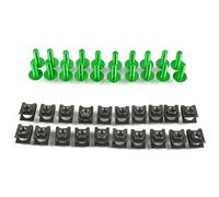 Screws Set Kit Windscreen Fairing Modified Accessories Screw Nut Replacement Bolt Clip For CBR900RR 1000RR Street bikes(Green)