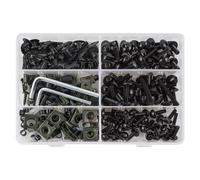 screws Universal 253PCS M6 For M5 Motorcycle Fairing Bolts Kit Fastener Clips Motorbike Washers Nuts Screws Assortment
