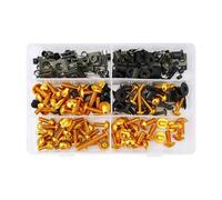 screws Universal 253PCS M6 For M5 Motorcycle Fairing Bolts Kit Fastener Clips Motorbike Washers Nuts Screws Assortment